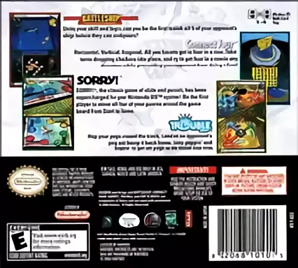 Image n° 2 - boxback : Battleship - Connect Four - Sorry! - Trouble Game